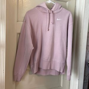 baby pink nike sweater